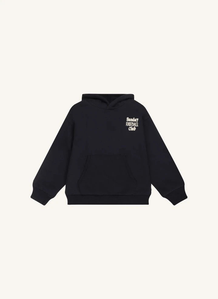 Tumble N'Dry - Plymouth Organischer Baumwoll-Hoodie | Nachtschwarz