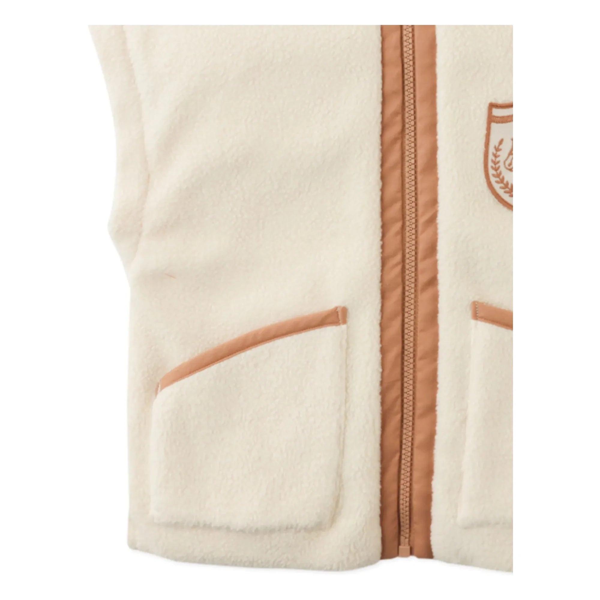 Gingersnaps - Juno Polarfleece Weste | Ecru