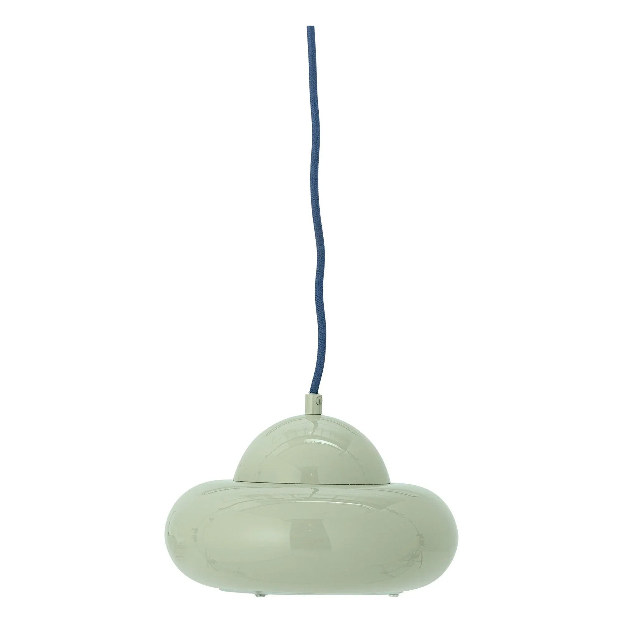 Bloomingville - Bubble Pendelleuchte aus Metall | Mandelgrün