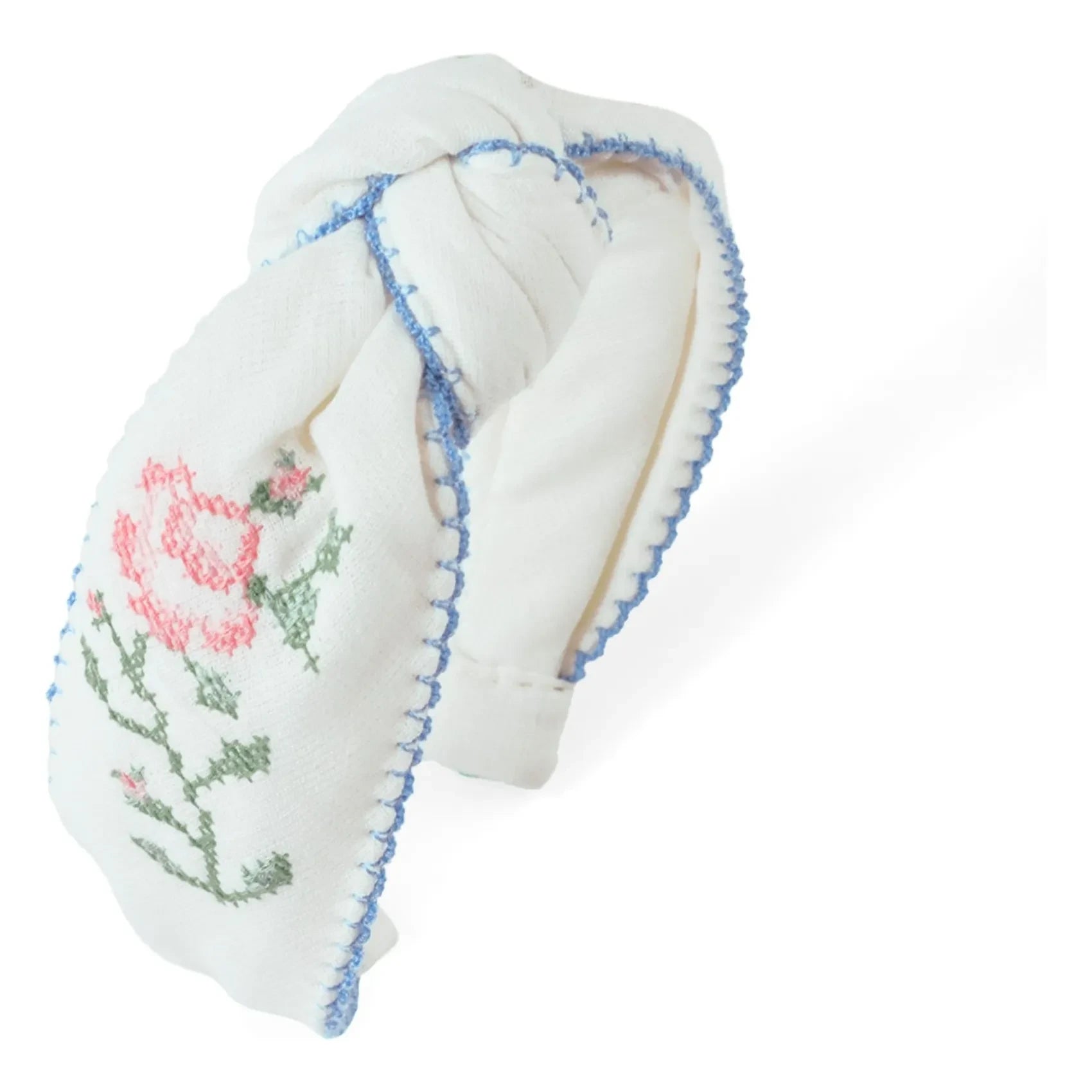 Gingersnaps - Primrose Leinen-Haarband | Weiß