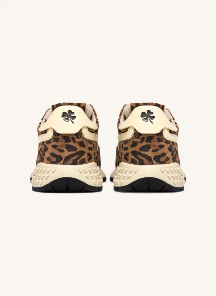 Autry - Reelwikid Niedrig Wildleder Sportschuhe | Leopard