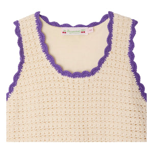 Bonpoint - Lali Strickkleid | Ecru