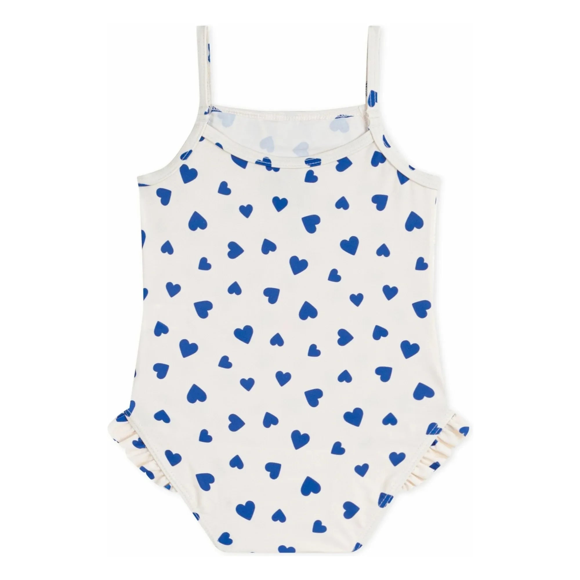 Petit Bateau - Cœurs Badeanzug | Weiß