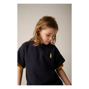 Tumble N'Dry – Atlantico T-Shirt aus Bio-Baumwolle | Dunkelblau
