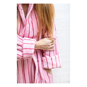 Bongusta - Frottee Bademantel | Rosa