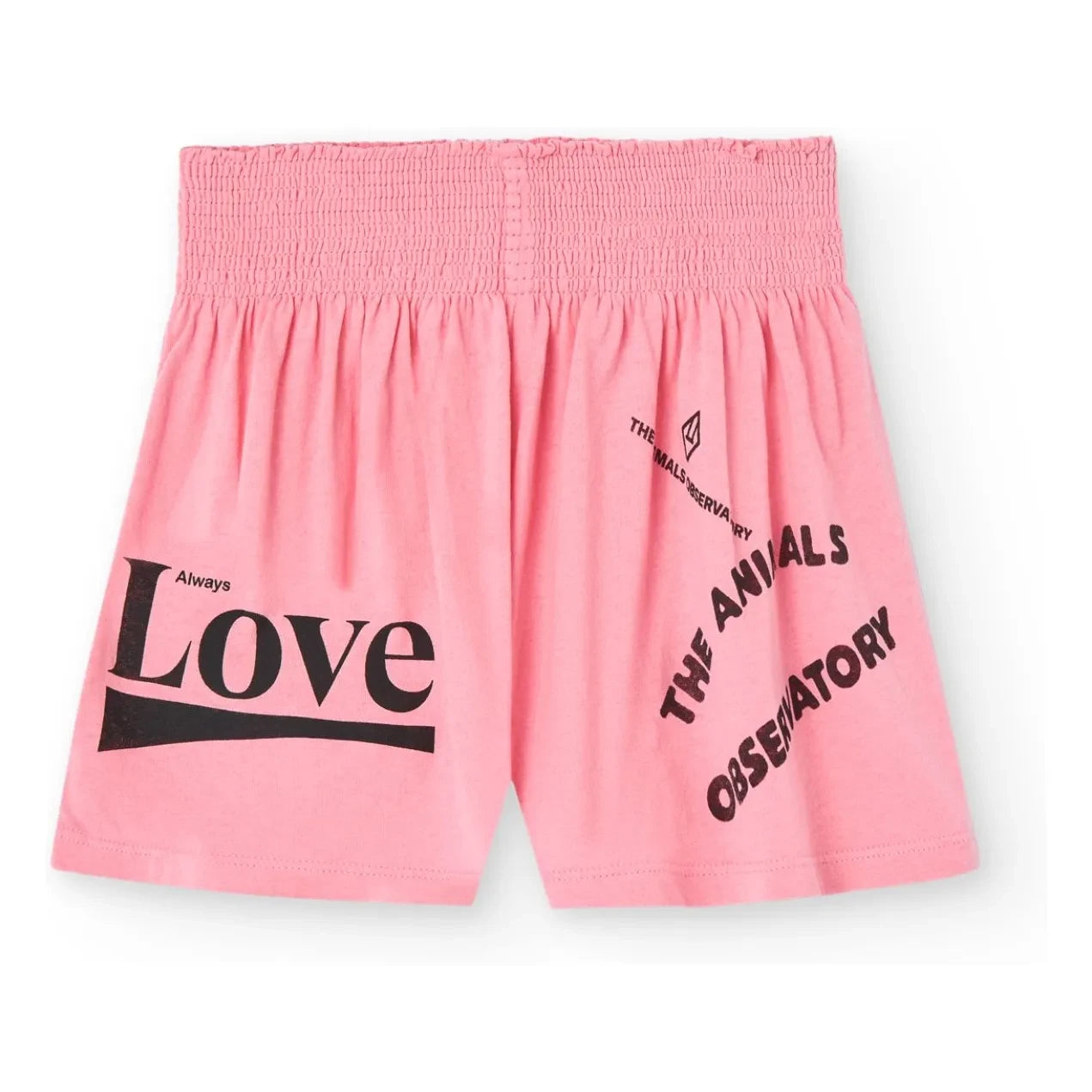 The Animals Observatory – Kurzarm-Kleid Strauß | Rosa