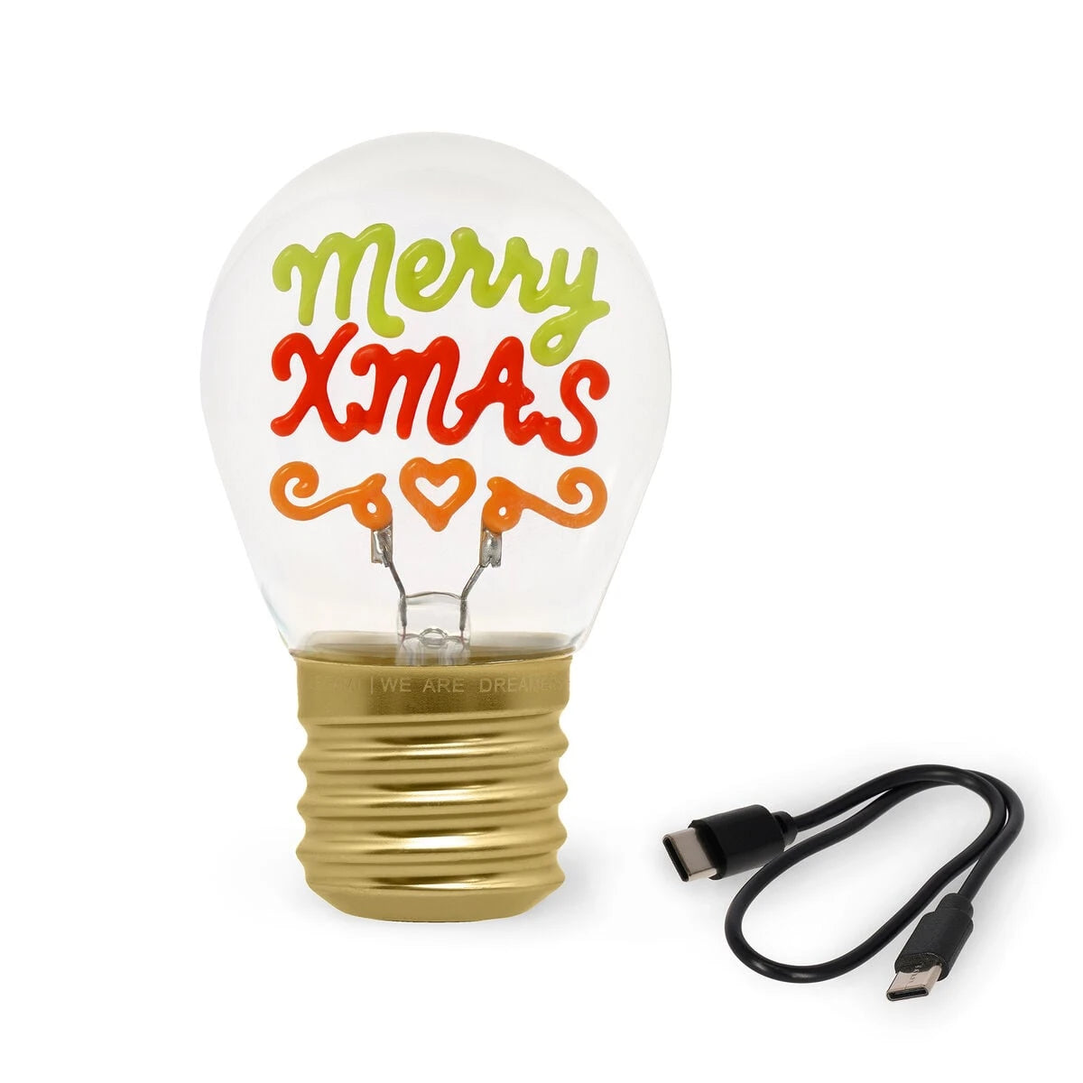 Legami - Merry Noel Noel Lichtbirnen Tischlampe - Bulb Fiction