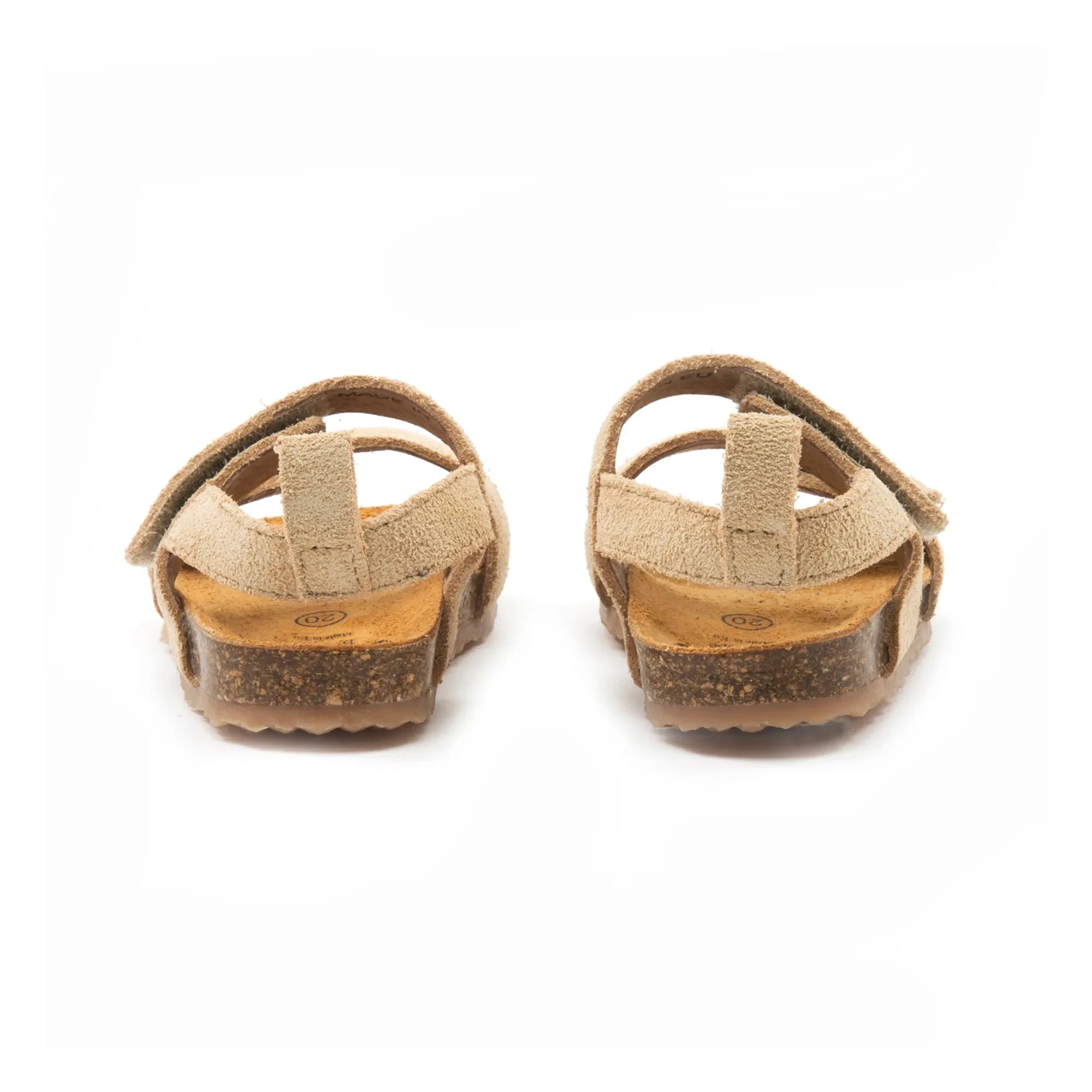 Pèpè - Two Con Me - Doppelriemen-Sandalen im Sand-Look | Beige
