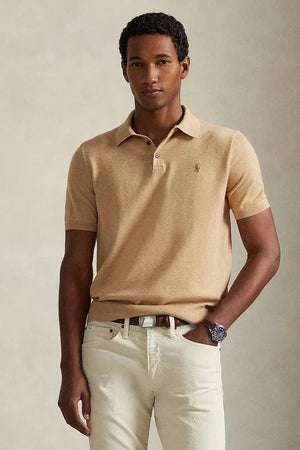 Polo Ralph Lauren Erkek Pamuk Kısa Kollu Kazak