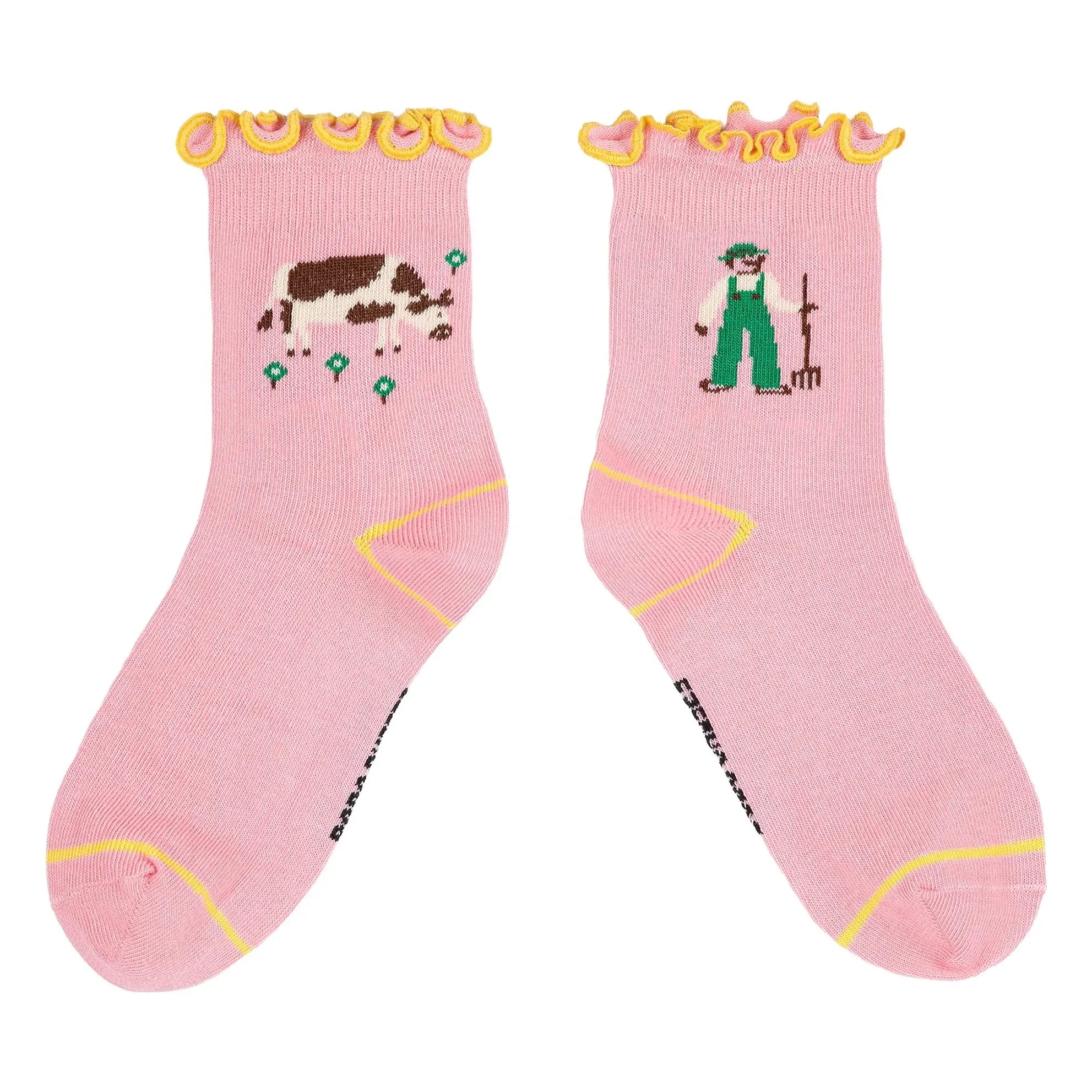 Bobo Choses - Bio-Baumwoll-Socken mit Rüschen | Rosa