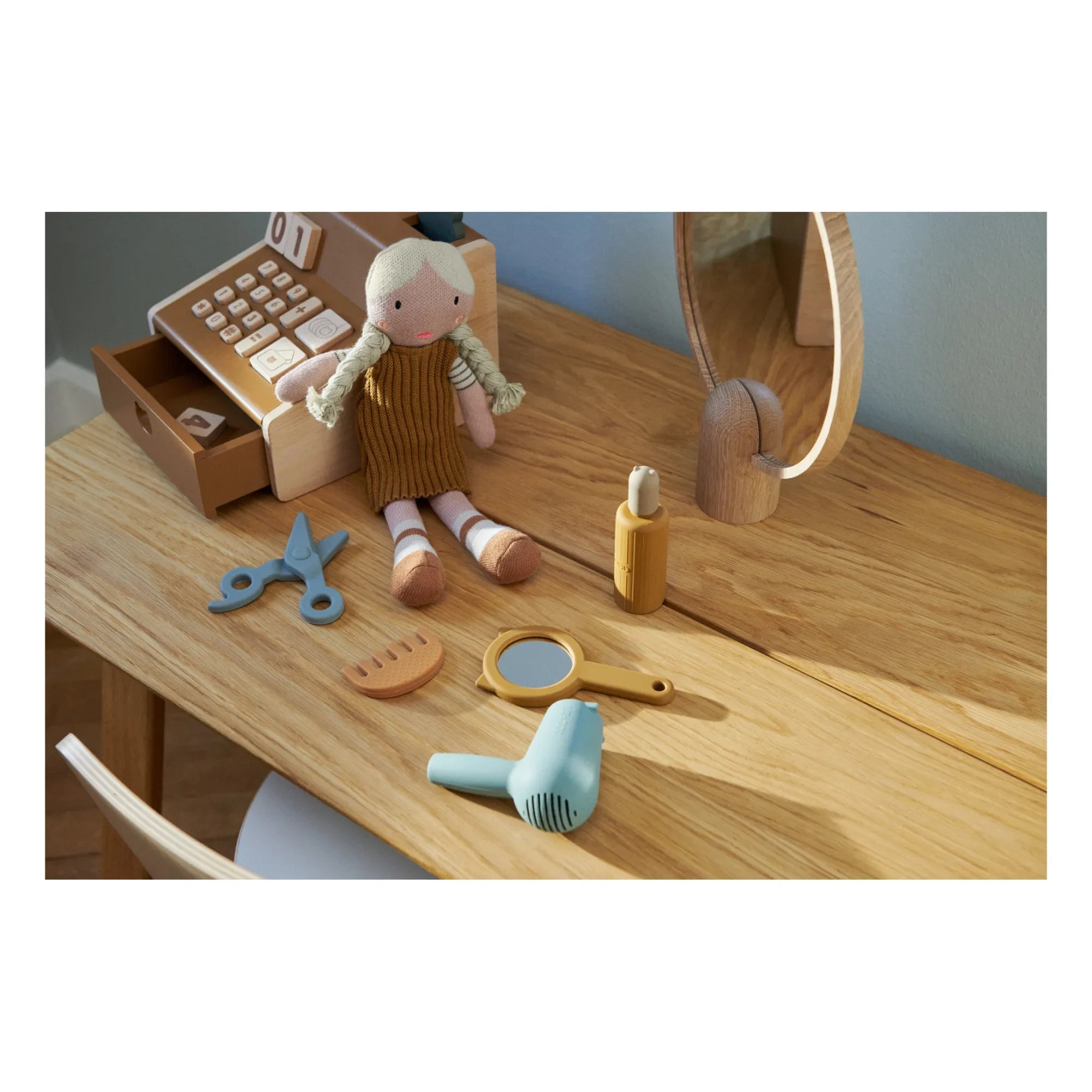Liewood - Whitney Silikon-Friseurset | Hellblau