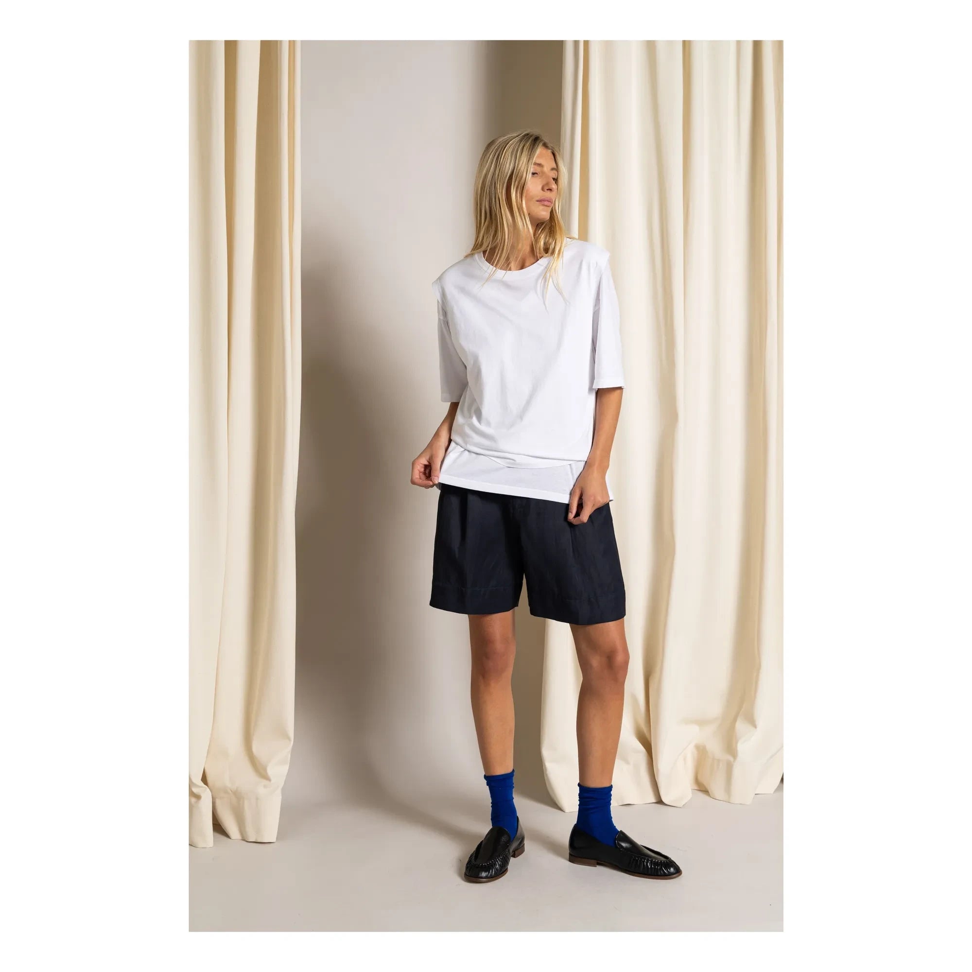Smallable Woman - Freja Bio-Baumwoll ärmelloses T-Shirt | Weiß
