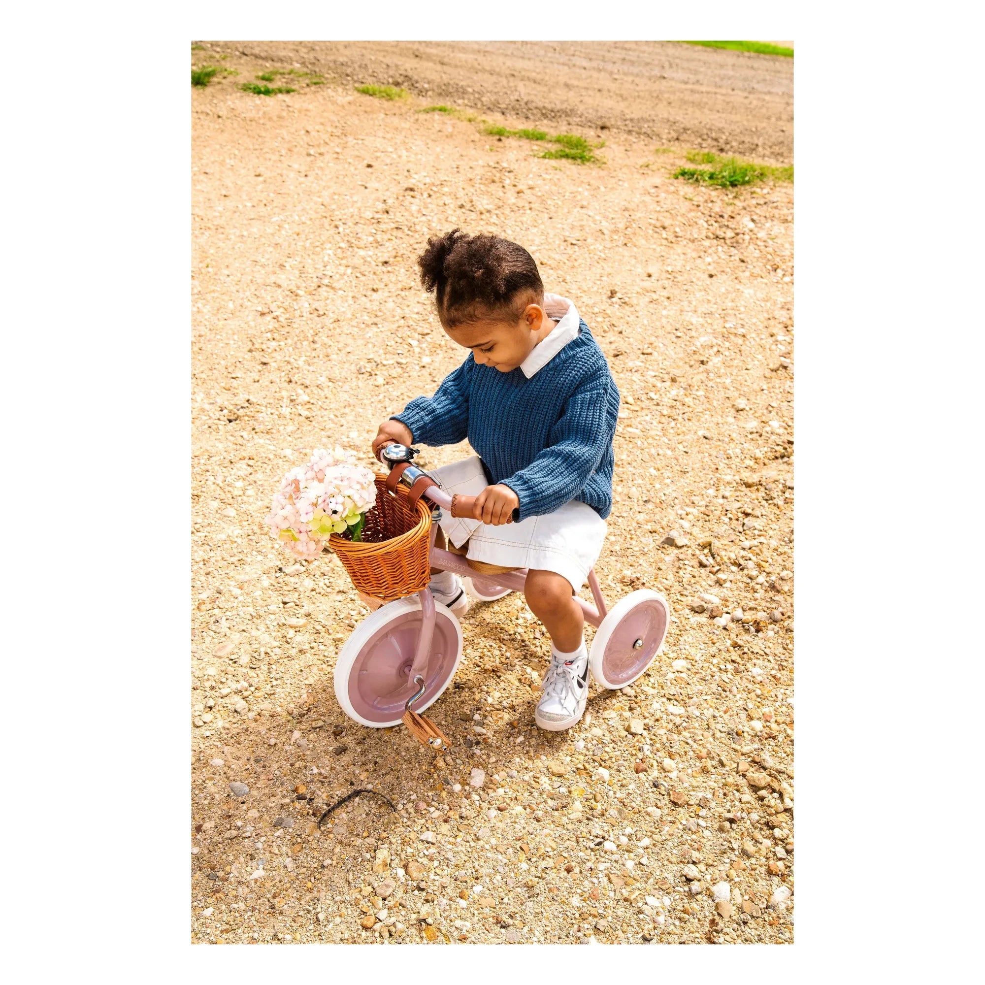 Banwood - Dreirad aus Metall und Holz | Dusty Pink