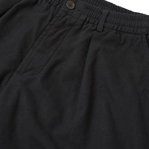 Universal Works - Falten-Hosen aus Baumwolle | Schwarz