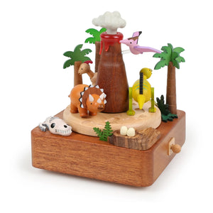 Wooderful life - Dinosaur Spieluhr aus Holz