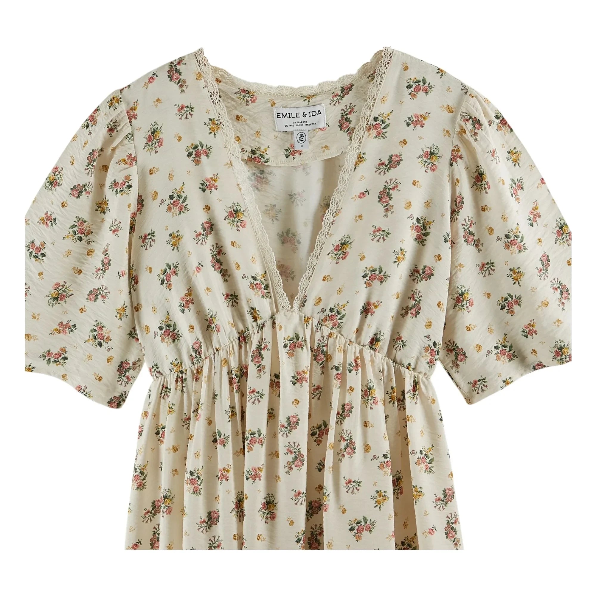 Emile et Ida - Dovary Kleid | Creme
