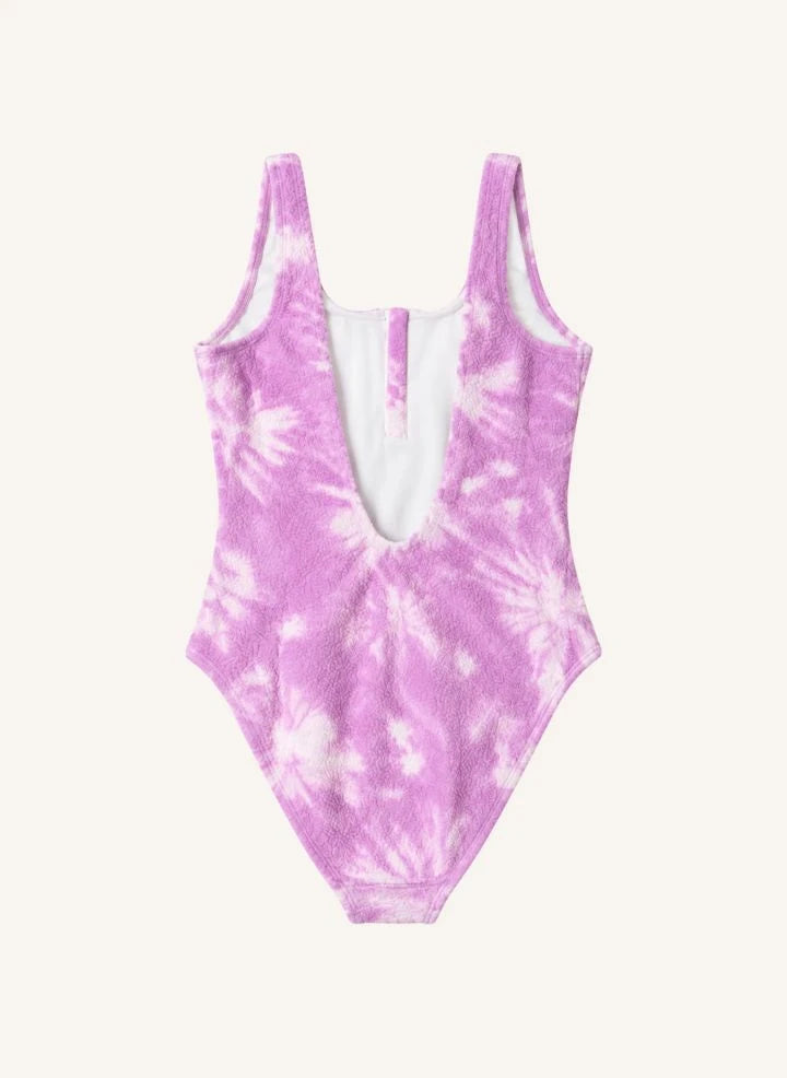 Lison Paris - Taha'a Batik-Muster Einteiler | Mauve
