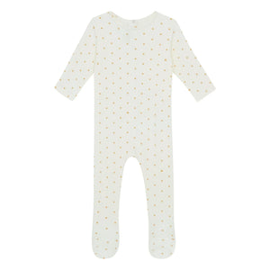 Bonton - Pyjama Nylla Sterne | Blassgelb