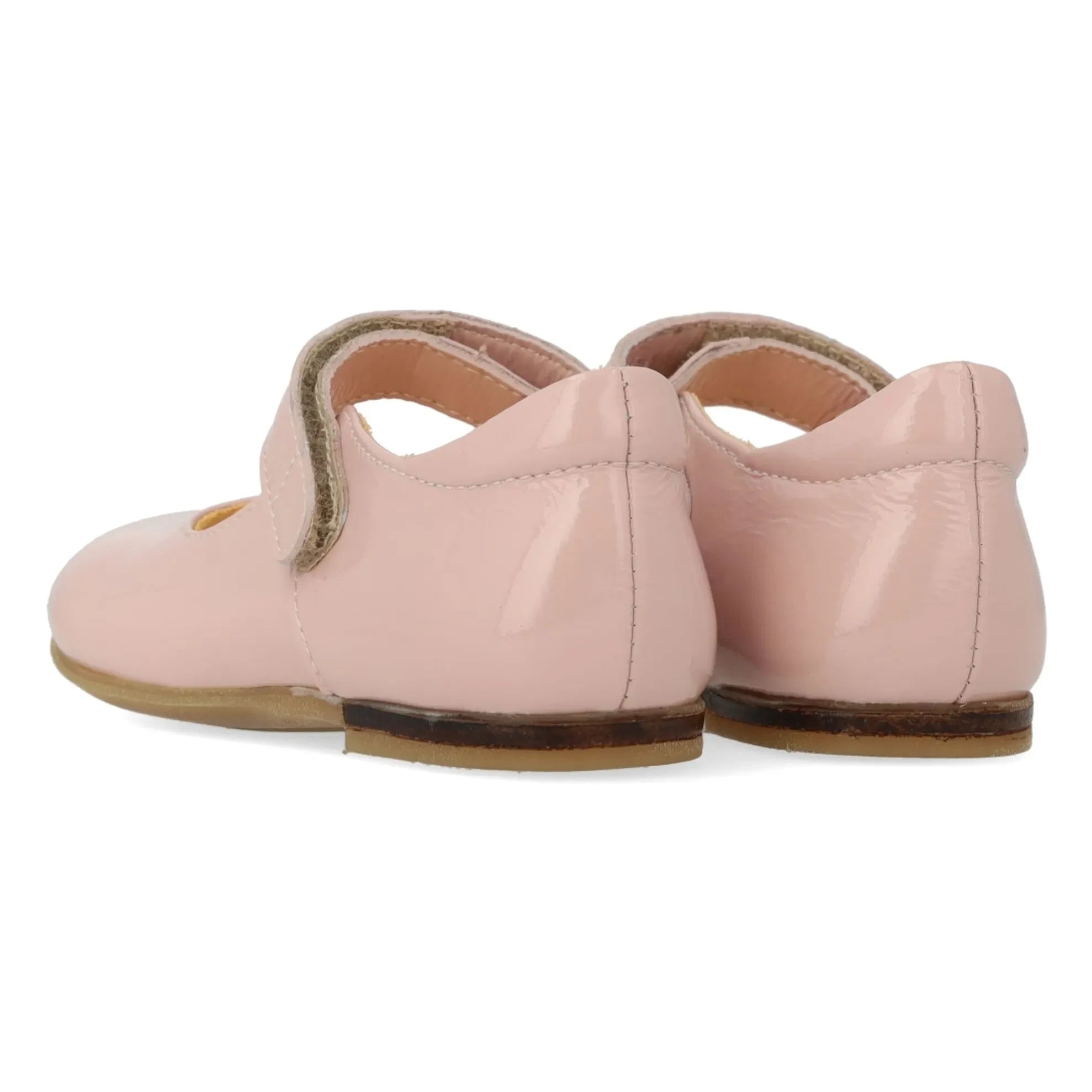 Angulus - Lack-Ballerinas mit Kratzer | Hellrosa