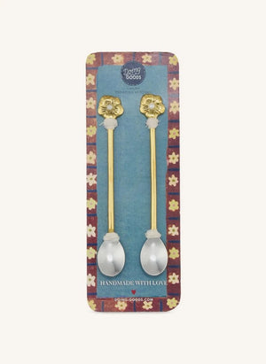 Doing Goods - Zoey Çay Kaşıkları - 2'li Set | Altın