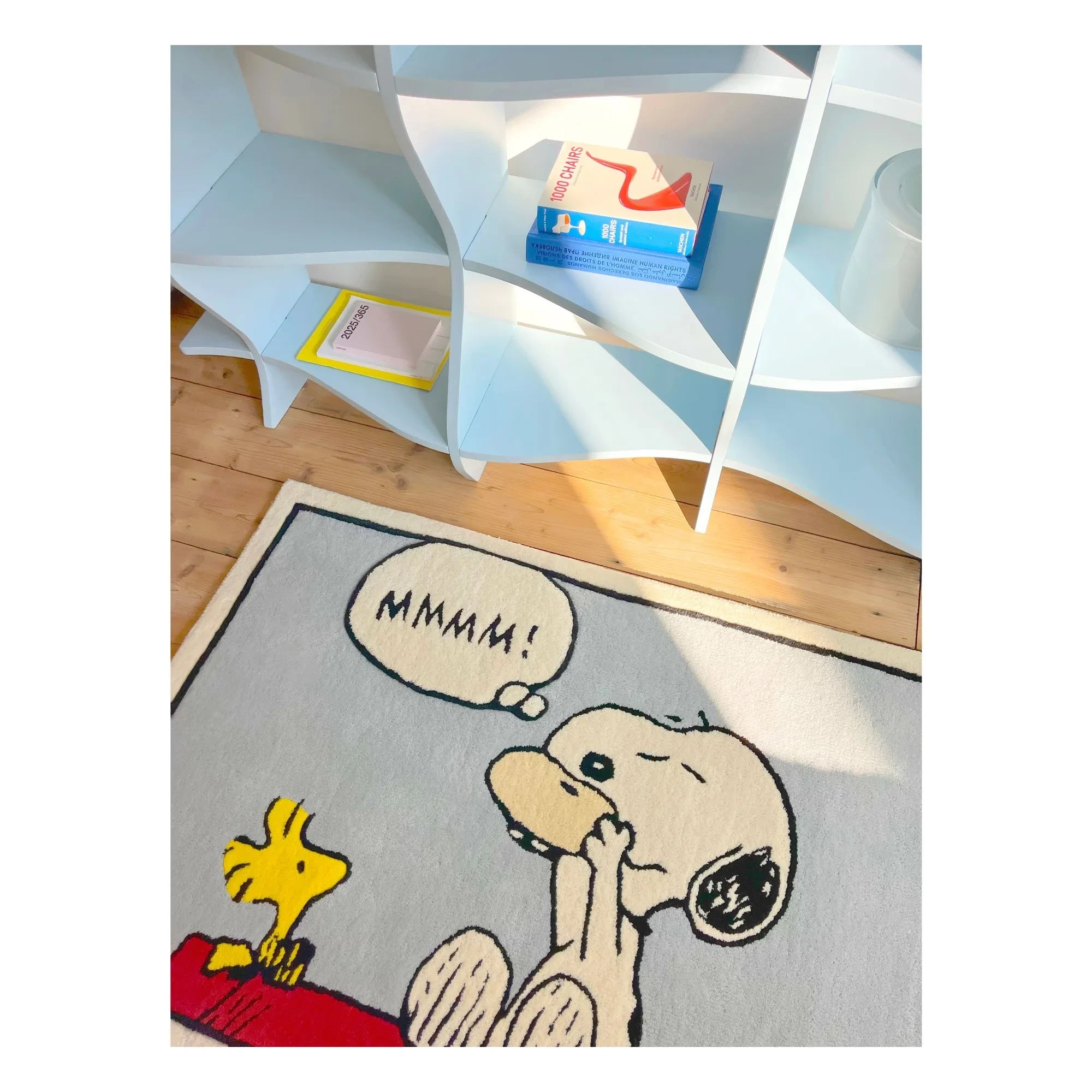 Maison Deux - Peanuts Teppich MMM | Hellblau