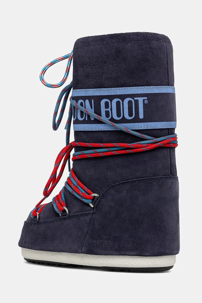 Moon Boot MB ICON SUEDE LACES Çocuk Süet Kışlık Botlar