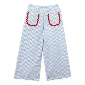 Mipounet - Pauline Vichy Hose | Blau