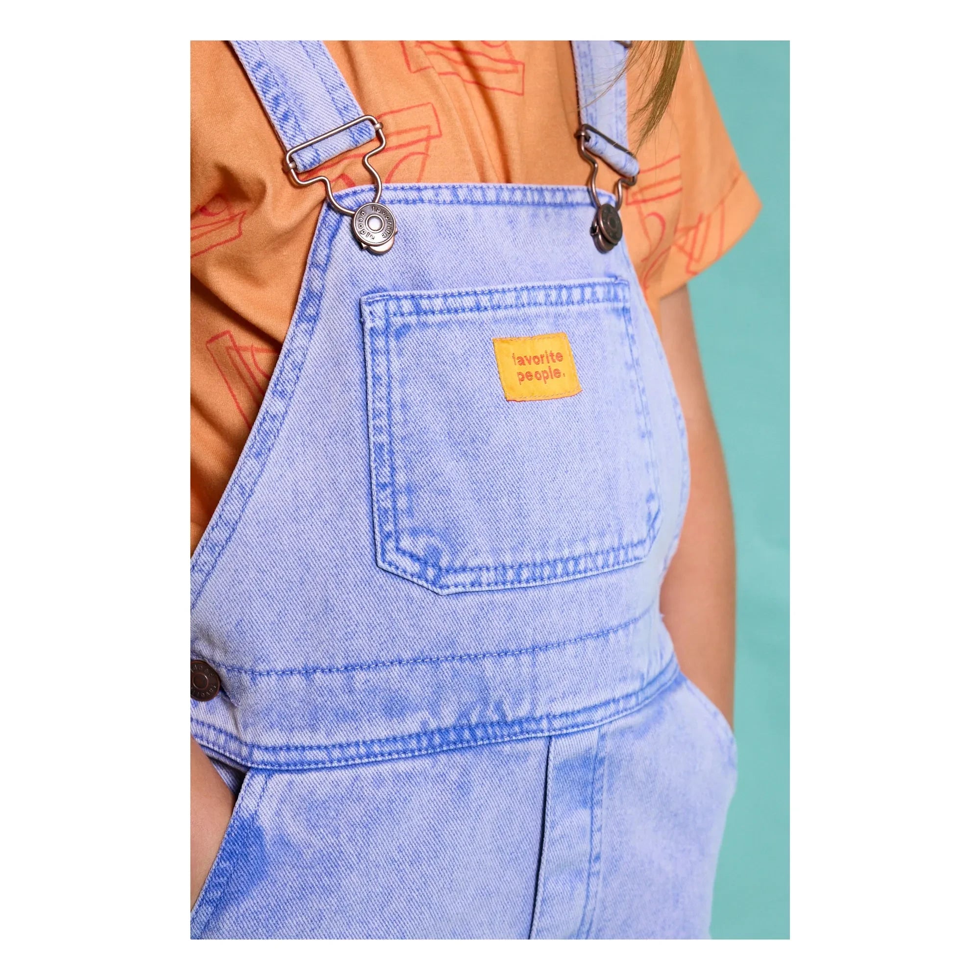 Favorite People - Gerader Overall | Flieder