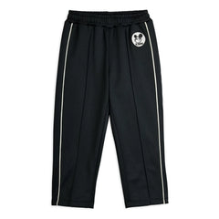 Mini Rodini - Jogginghose mit recyceltem Faser-Patch | Schwarz