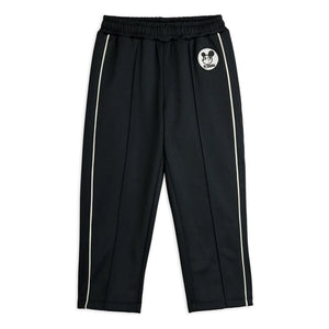 Mini Rodini - Jogginghose mit recyceltem Faser-Patch | Schwarz
