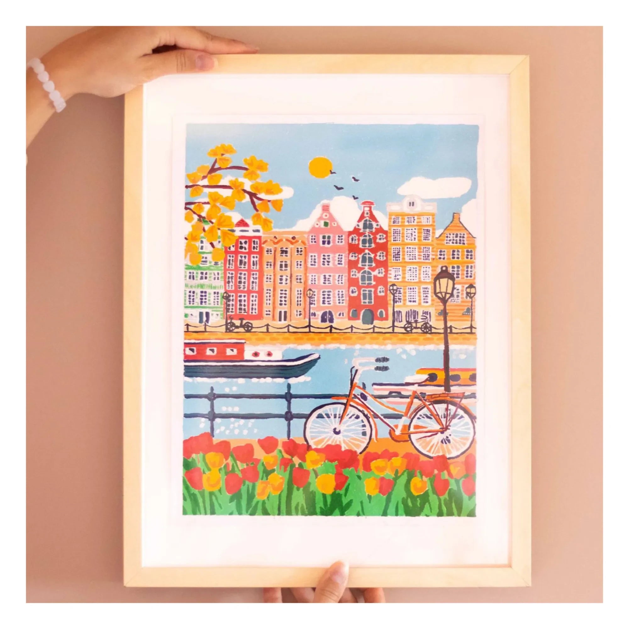 La Petite Épicerie - Malen nach Zahlen-Set - Amsterdam