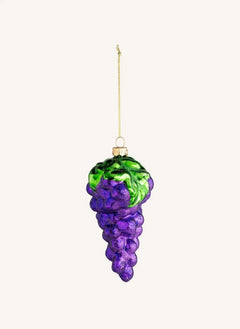 &Klevering - Trauben Weihnachtsbaumschmuck | Lila