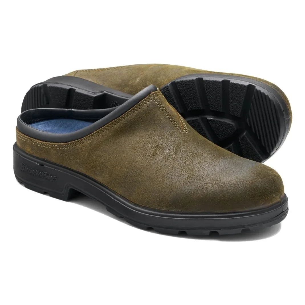 Blundstone - Zeytin Rengi Clay Nubuck Waxed Terlik