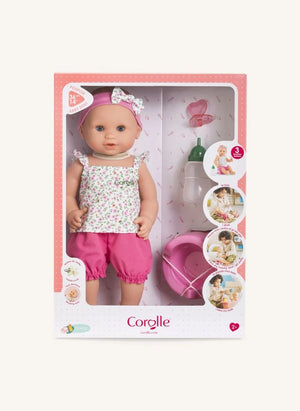 Corolle - Meine große Puppe - Emma macht ihr Geschäft | Rosa