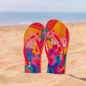 Legami - Größe 40/41 Slim Tropicana Dream Flip-Flops