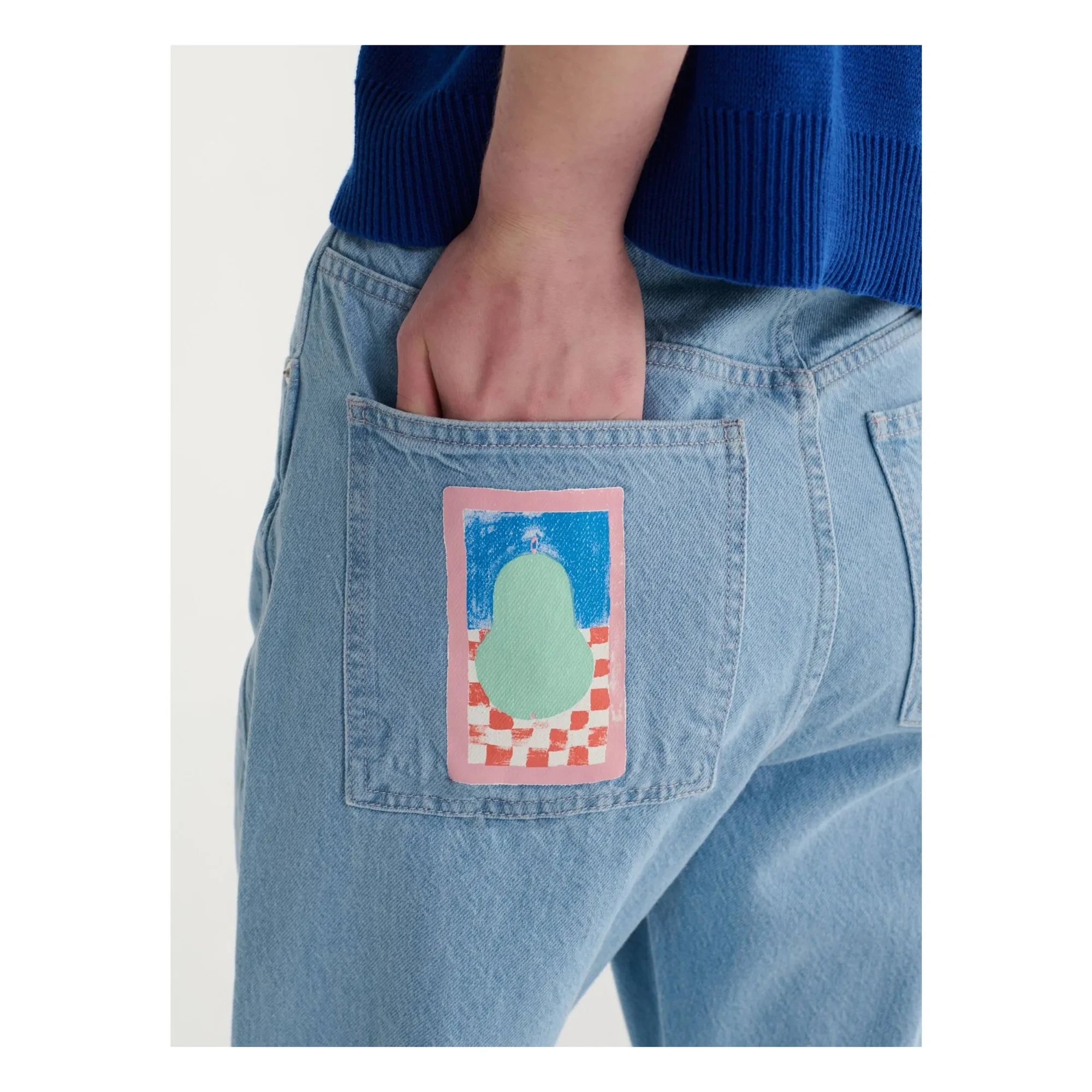 Bobo Choses - Bio-Baumwolle Birnenhose | Hellblau