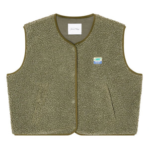 American Vintage - Hoktown Ärmellose Jacke | Meliertes Khaki
