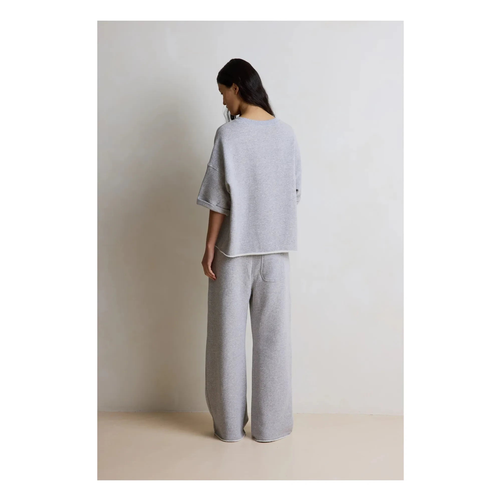 Hod - Solange Baumwoll-Sweatshirt | Grau