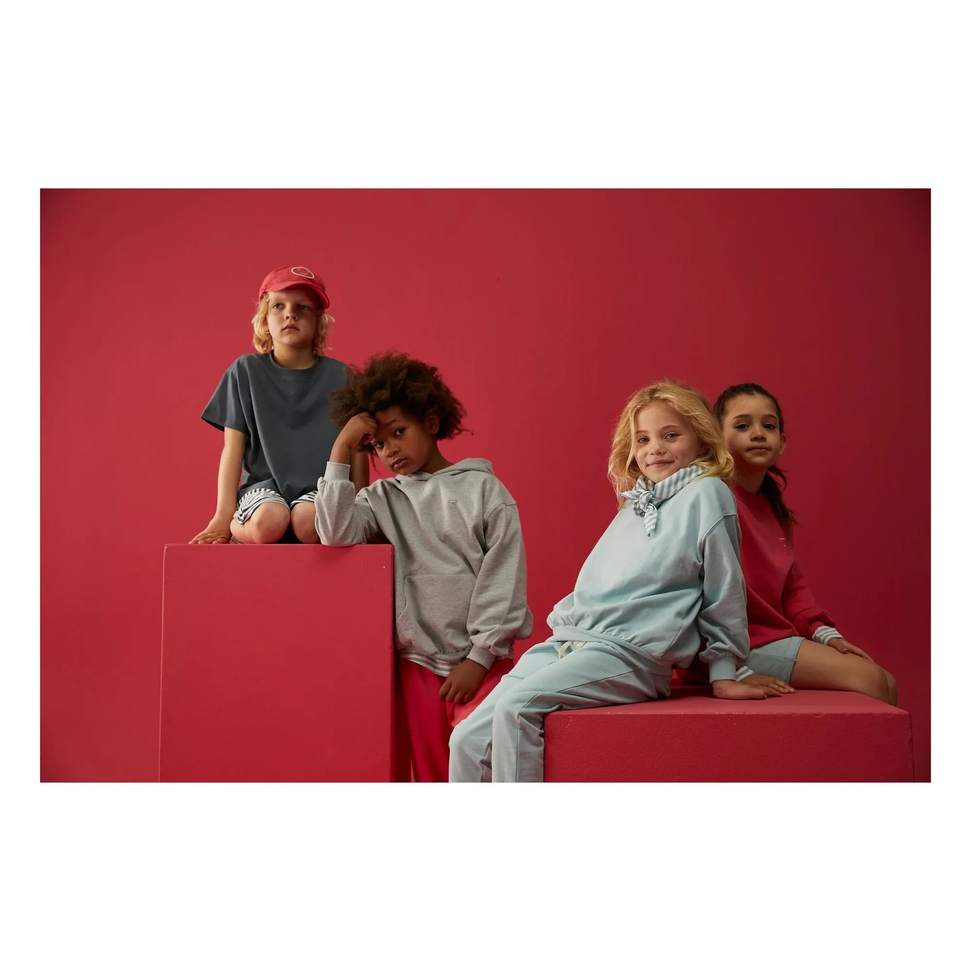 Gray Label - Organik Pamuklu Jogger Pantolon | Açık Mavi