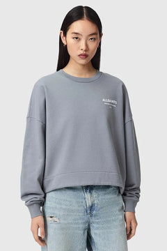 AllSaints kadın pamuklu oversize sweatshirt DREAMER