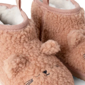 Liewood - Alban, aus recycelten Fasern gefertigte Sherpa-Stiefel mit Katzenmuster | Rosa