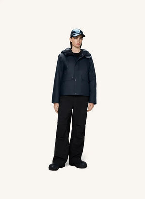 Rains - Nome Kurzer Parka W3T3 | Dunkelblau