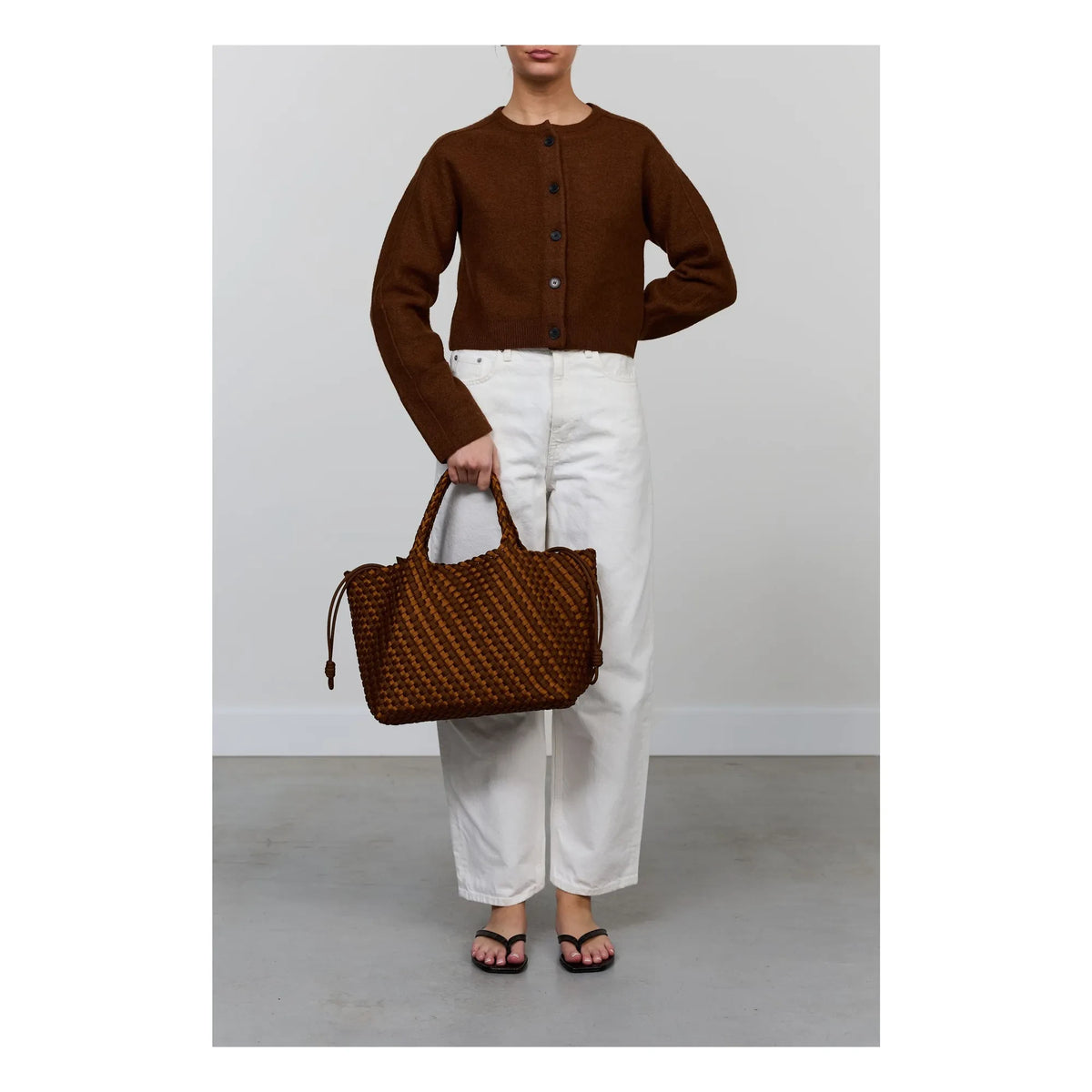 Marrea - Caramel & Affogato Mittelgroße Tasche - Exclusive Marrea X Smallable | Caramel