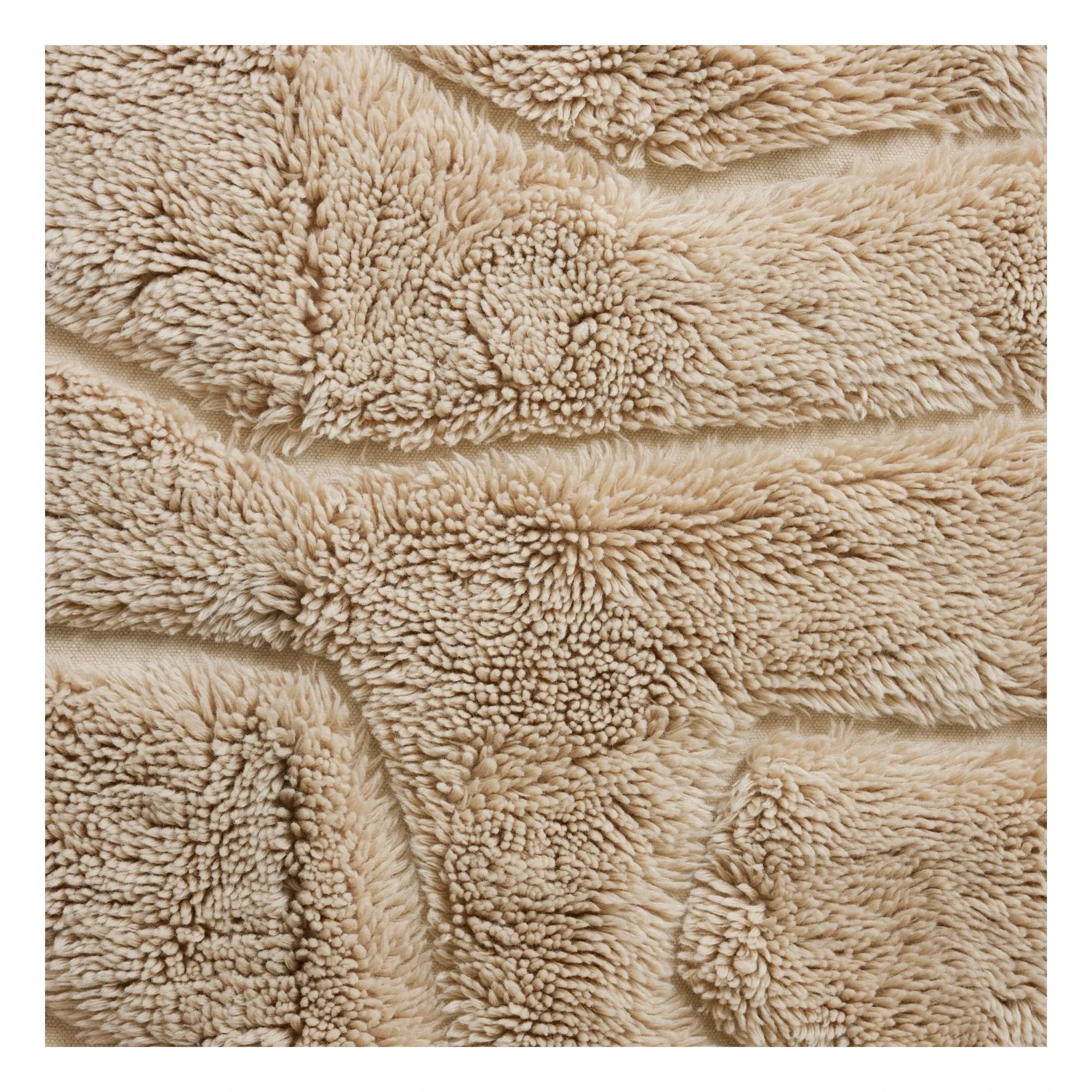 HKliving - Unendlicher Wollteppich | Creme
