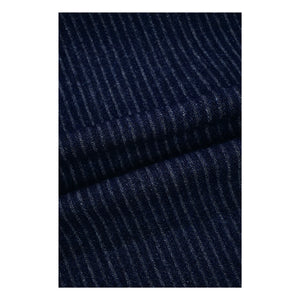 Kappy – Ermüdete Denim-Streifenhose | Indigo