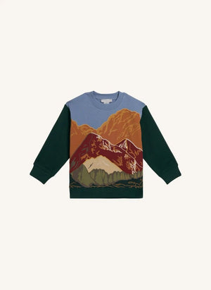 Stella McCartney Kids - Sweat Mountains | Koyu Yeşil