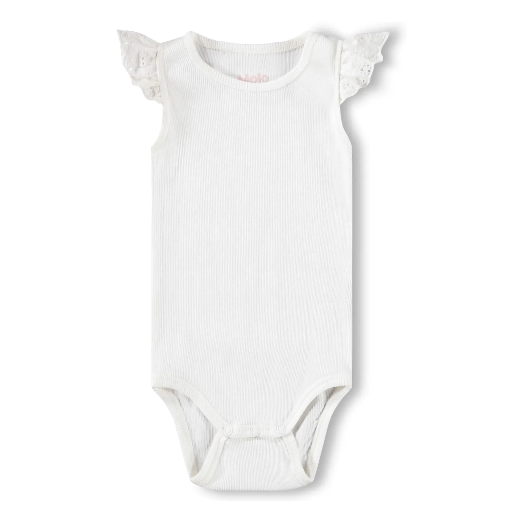 Molo - Flair Body aus Bio-Baumwolle | Weiß