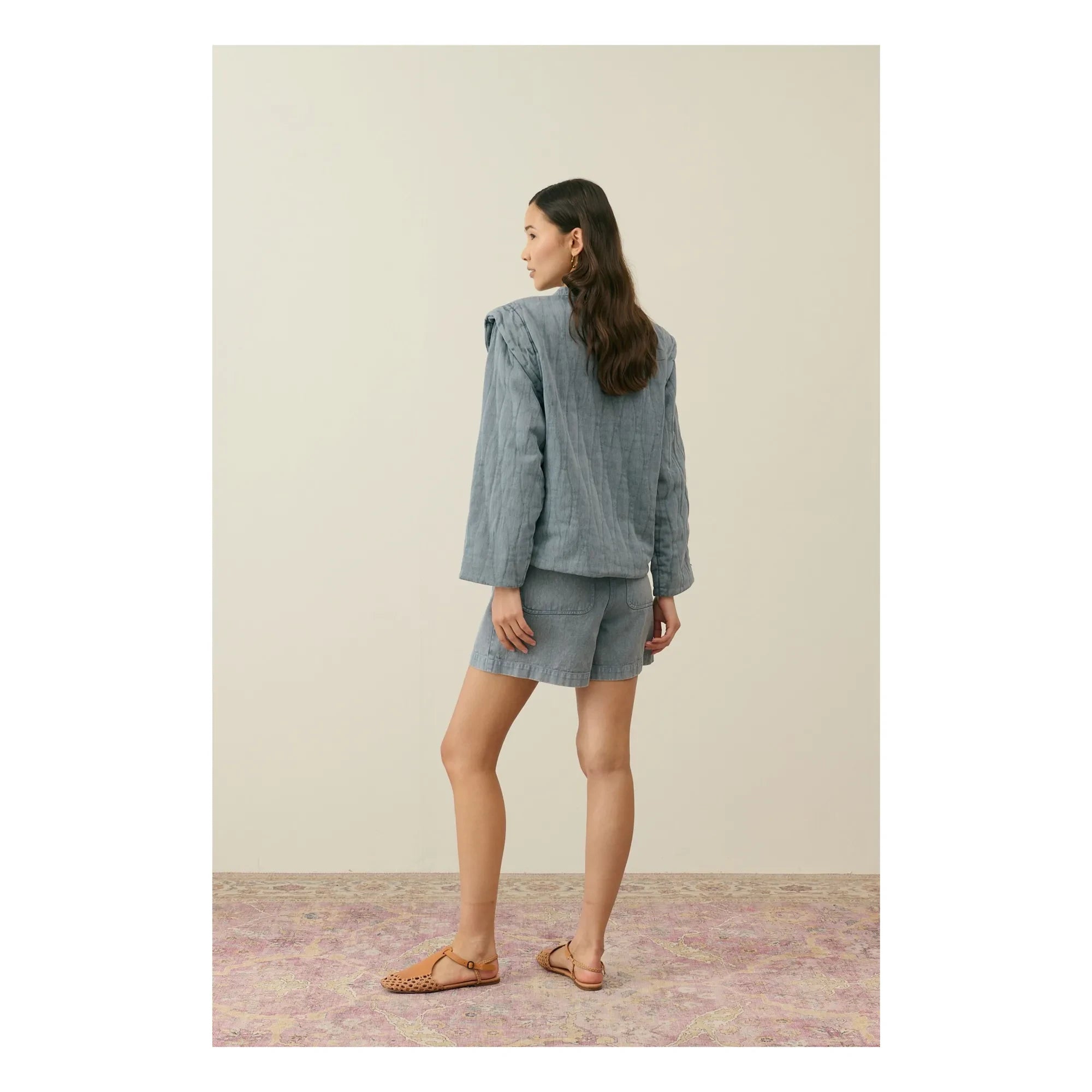 Louise Misha - Horicia Bio-Baumwoll-Jacke - Damenkollektion | Grau
