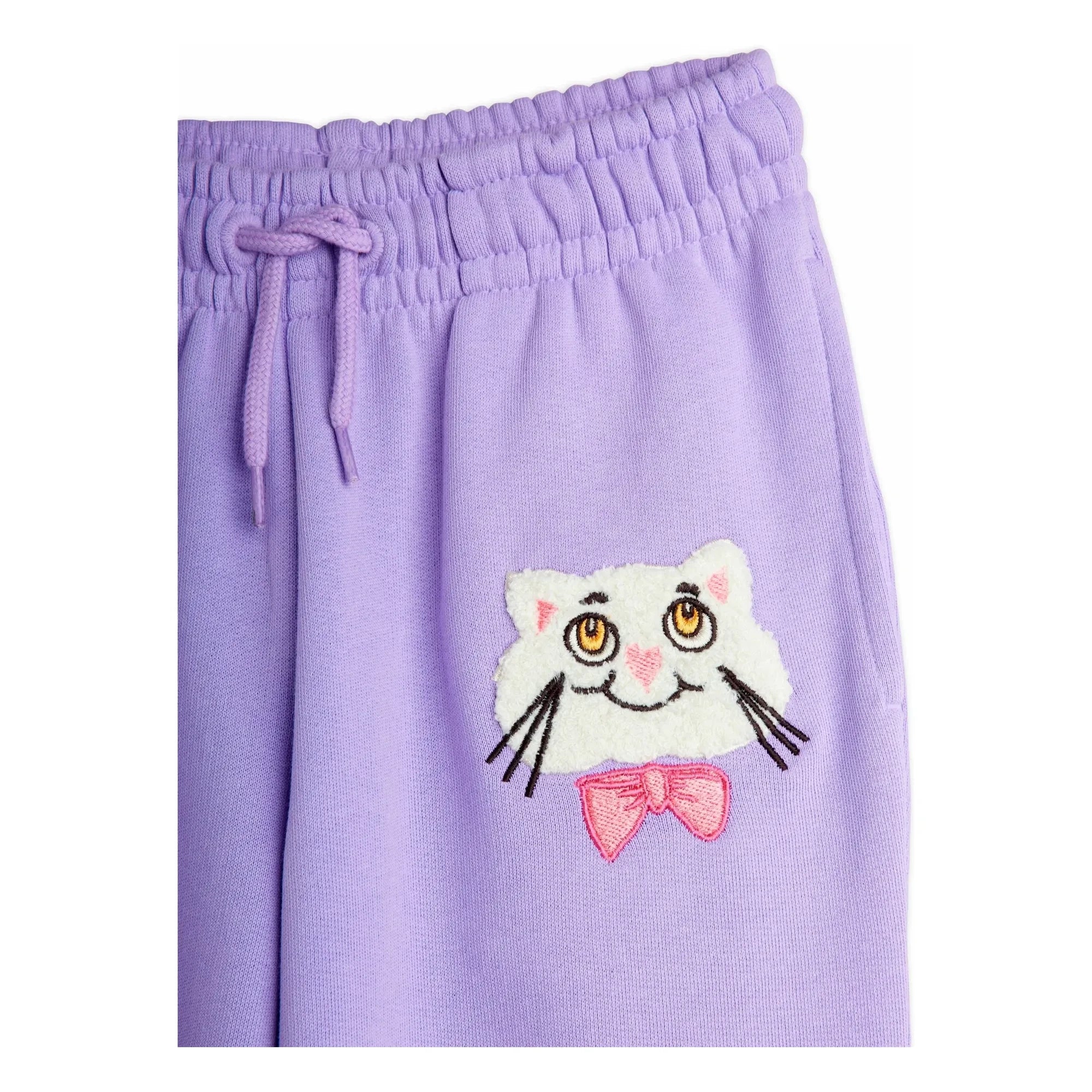 Mini Rodini - Jogger aus Bio-Baumwolle Cat | Lila