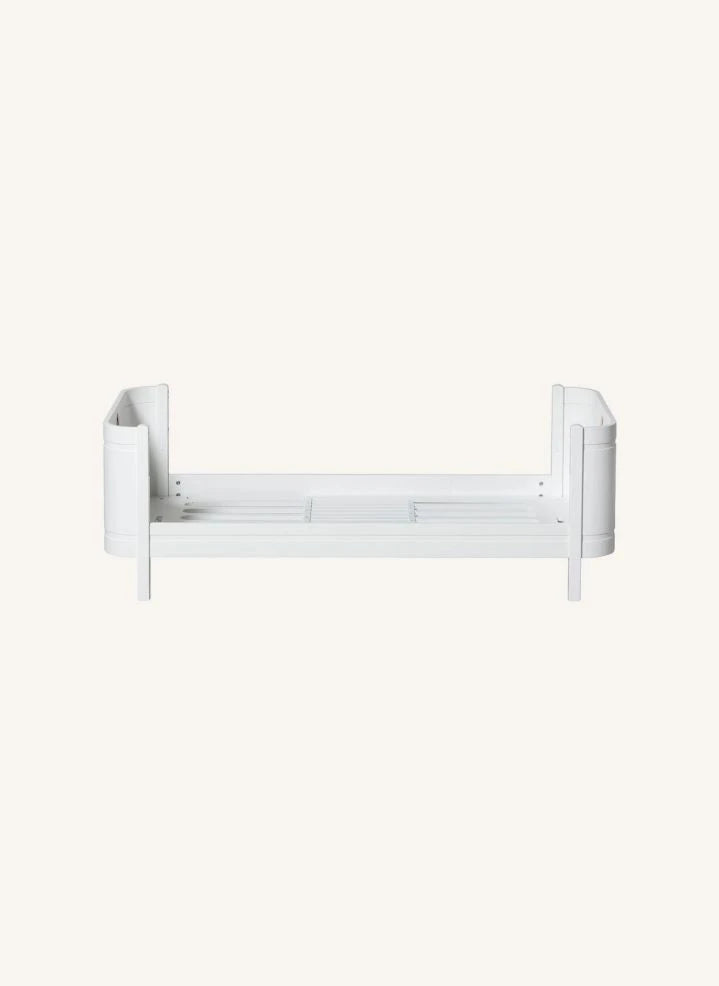 Oliver Furniture - Ahşap Mini+ Beşikten Genç Yatağa Dönüşüm Kiti | Beyaz